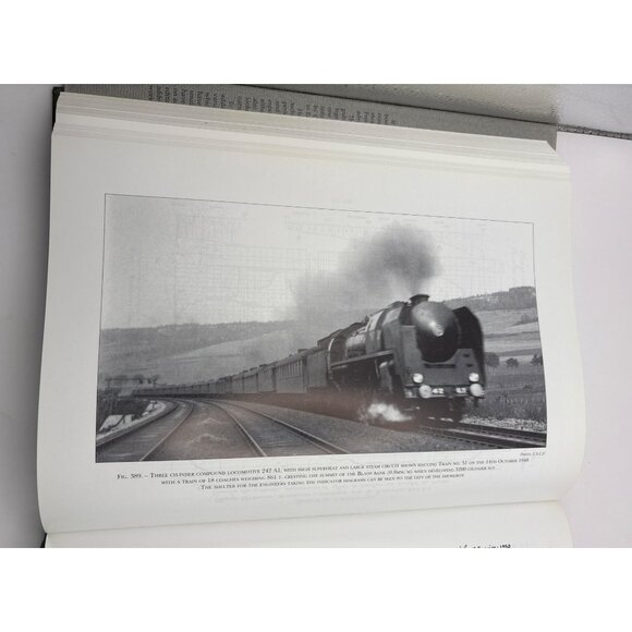 La Locomotive A Vapeur Andre Chapelon 1st English Print 2000 HCDJ Steam Trains - Picture 15 of 16